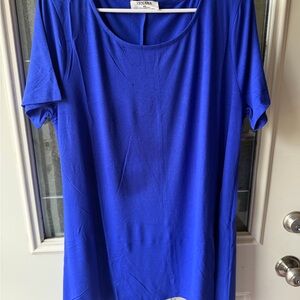 Zenana Outfitters Women's Cobalt Blue Short Sleeve Tee